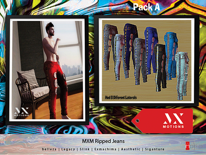 MXM Ripped Jeans Pack A