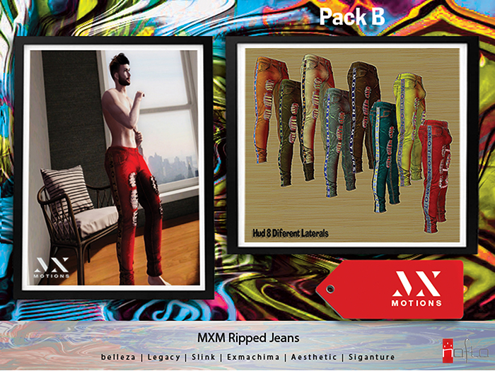 MXM Ripped Jeans PAck B