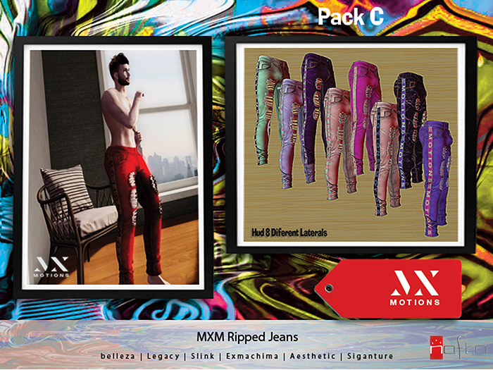 MXM Ripped Jeans PAck C