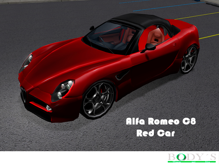 Alfa Romeo C8 Red Car