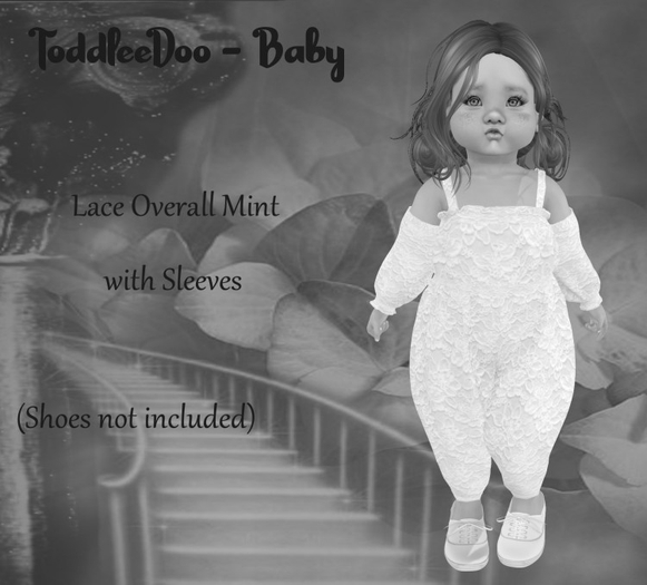 DEMO *LP* TODDLEEDOO Overall "Lacey" Mint
