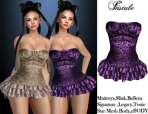InStyle-Kikki Dress -Viole-MAITREYA,Signature,Legacy BELLEZA,SLINK,TONIC,eBODY