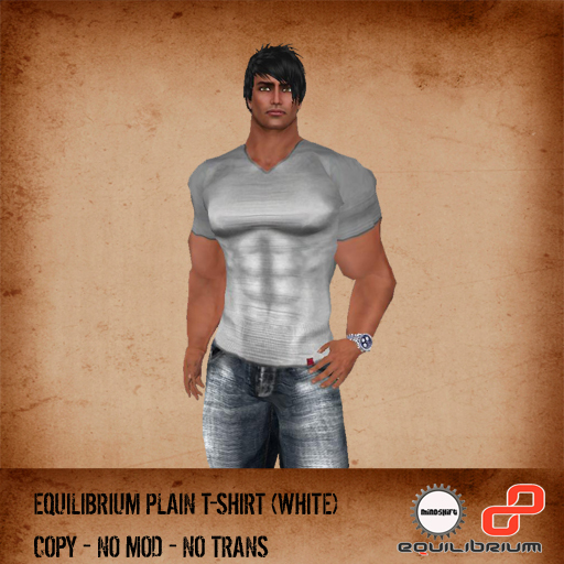 Mindshift - Equilibrium Plain Tshirt (White)