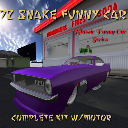 '72 Snake Funny Car Full Builders Kit