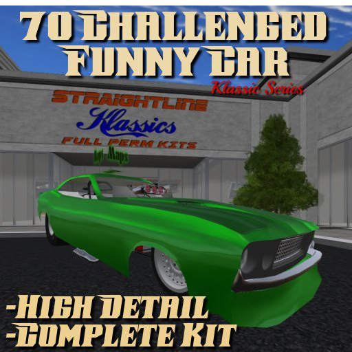 70 Challenged Funny Car Full Kit