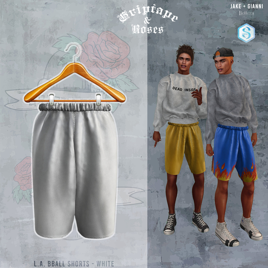 G+R - L.A. Shorts - White