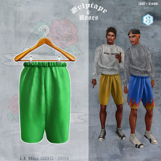 G+R - L.A. Shorts - Green