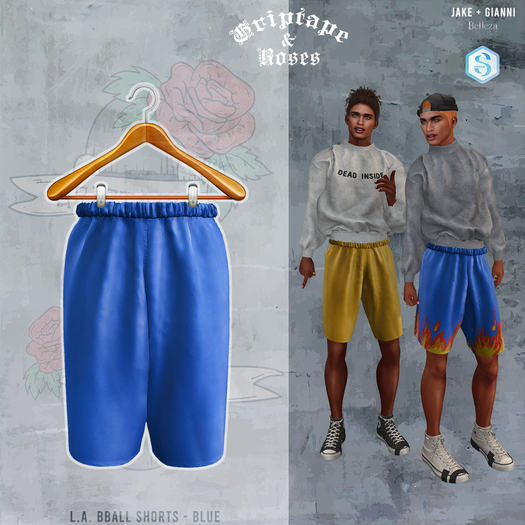 G+R - L.A. Shorts - Blue