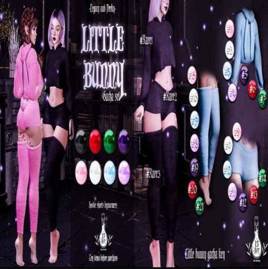 !13ACT - Little Bunny gacha set #RARE2