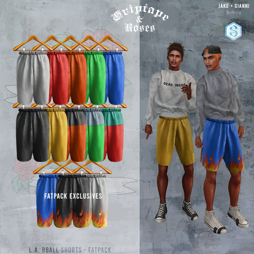 G+R - L.A. Shorts - FATPACK