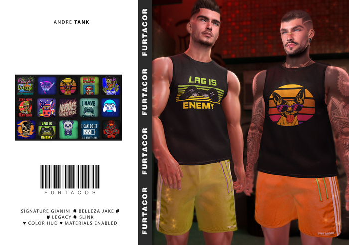 :::FurtaCor:::Andre Tank (FATPACK)