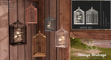 +Half-Deer+ Vintage Birdcage Set [White]
