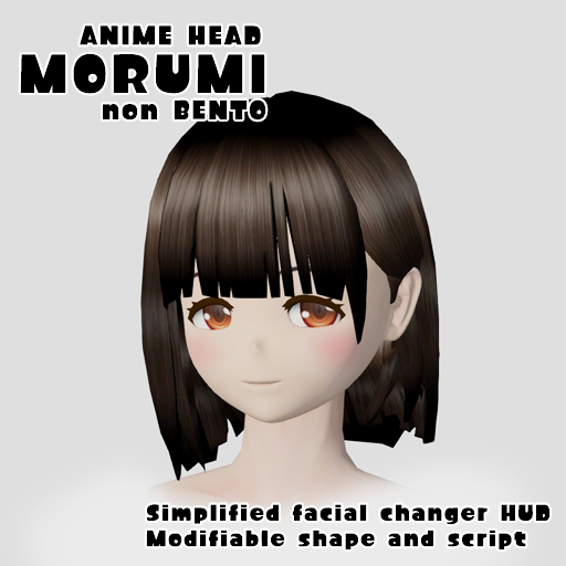 morumi anime head