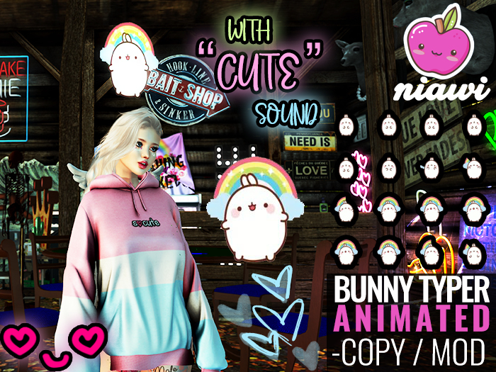 Kawaii Bunny Typer - Niawi