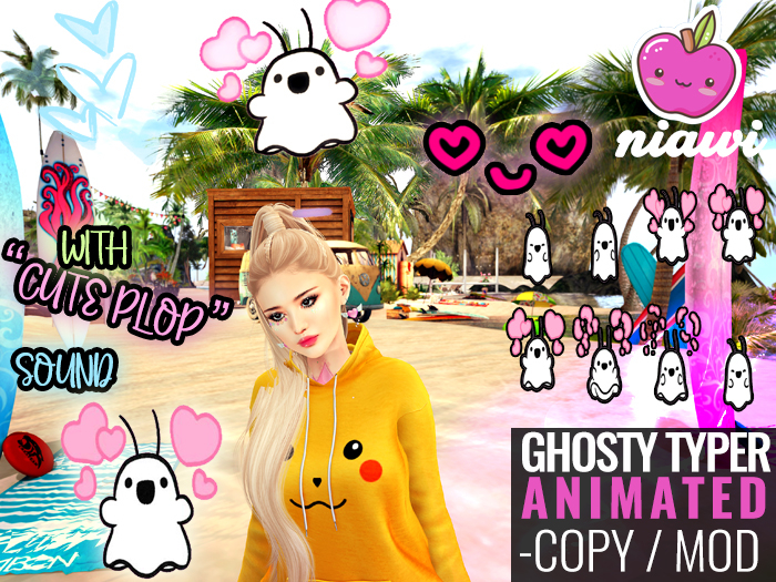 Kawaii Ghost Typer - Niawi