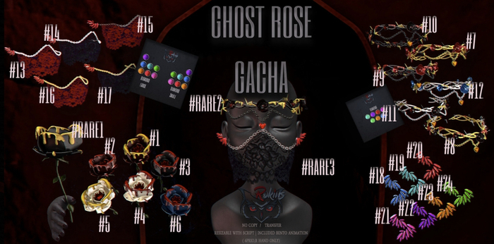 Rokins-Ghost rose#18