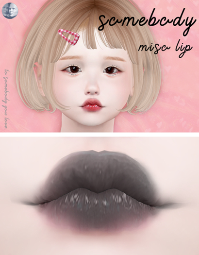 somebody . miso lip _ black (GENUS)