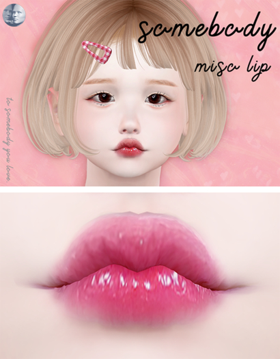 somebody . miso lip _ pink (GENUS)