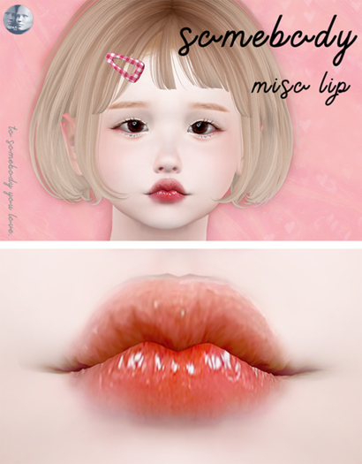 somebody . miso lip _ orange (GENUS)