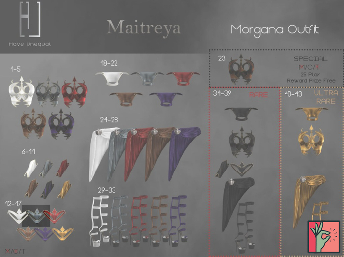 [HU] #13 Morgana Panties_Grey_Maitreya_COMMON