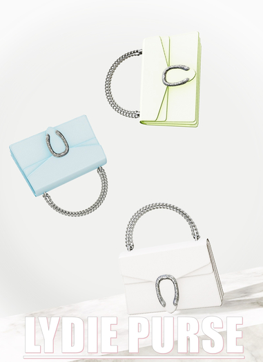 [ZIA]-Lydie Purse Peach