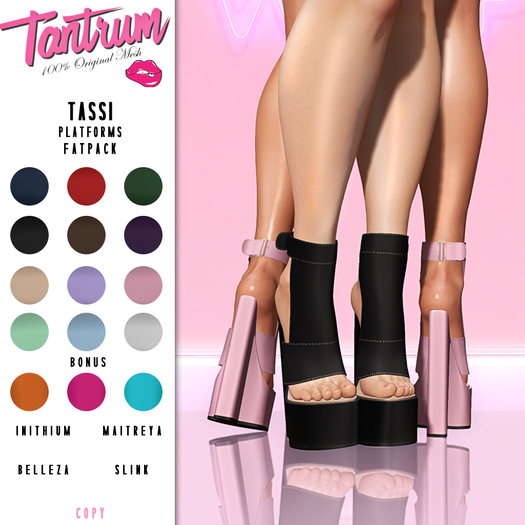 Tantrum - Tassi Platforms - Fatpack 