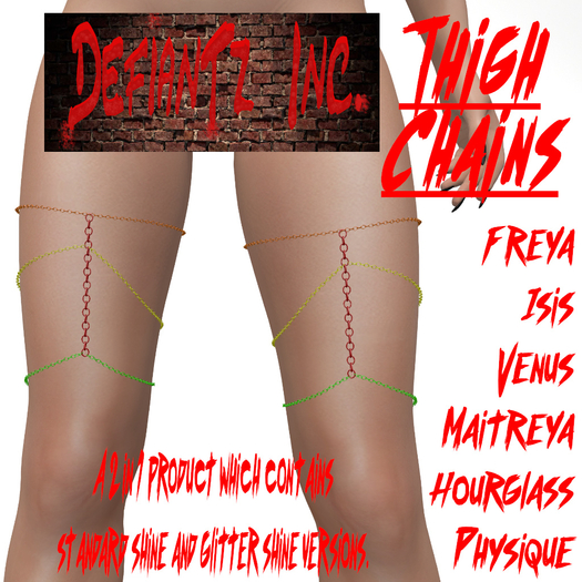 DefianTz Inc - Thigh Chains - DEMO