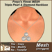 Ffj%20mesh%20triple%20pearl%20&%20diamond%20necklace%20tex