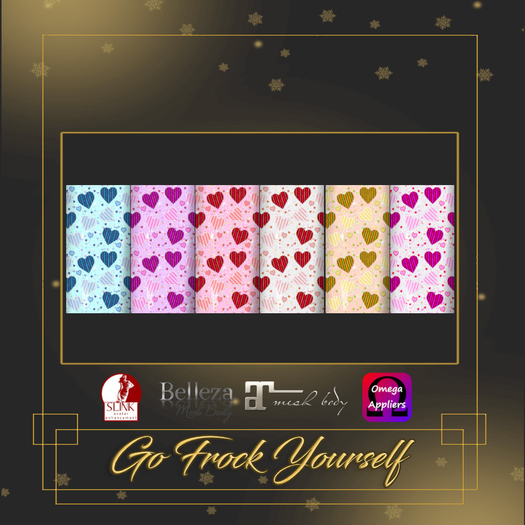 Colorful Hearts Nail Appliers