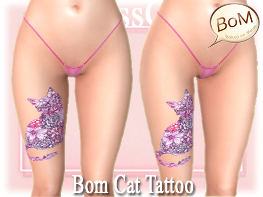 Bom Cat Tattoo
