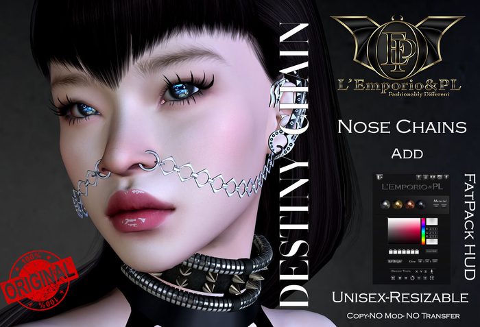 L'Emporio&PL::*Destiny Chain*::-Nose Chain-