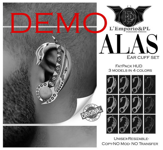 D*E*M*O L'Emporio&PL::*Alas*::  -Ears Cuff-