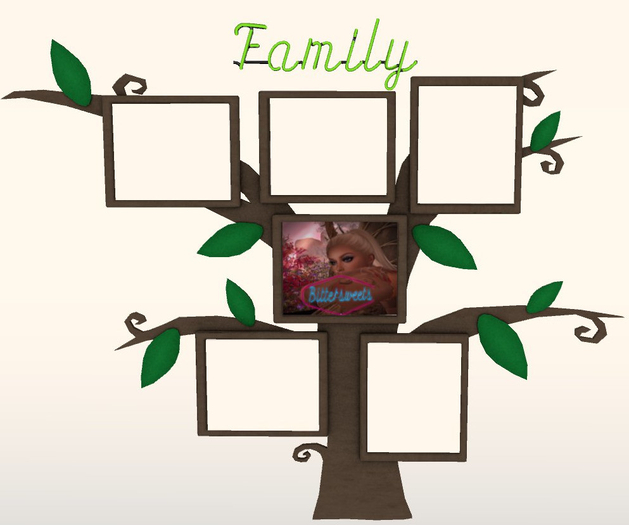 FamilyTree Neon Picture Frame
