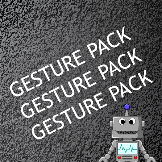>DF< GROOVY-ROBOT_GESTURES+BUMP/SOUND-EMIT/TYPE/TALKER