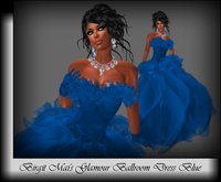 Birgit Mai's Glamour Ballroom Dress Blue (BOXED)