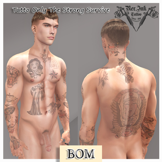 [Ner .Ink] Tattoo Only The Strong Survive * TMP