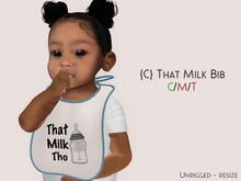 {C} Baby Bib - That Milk (boxed)