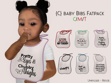 {C} Baby Bibs - Fatpack (boxed)