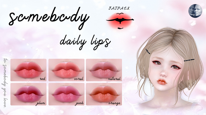 somebody . Daily lips _ FATPACK (GENUS) 