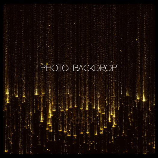 [AE] Photo Backdrop - Gold Swag 7