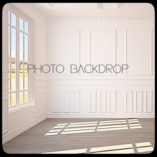 [AE] Photo Backdrop - *SALE*  White Light 5