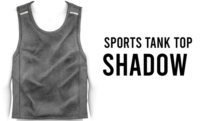 Millo Copperfield - Sports TankTop Shadow, Copy