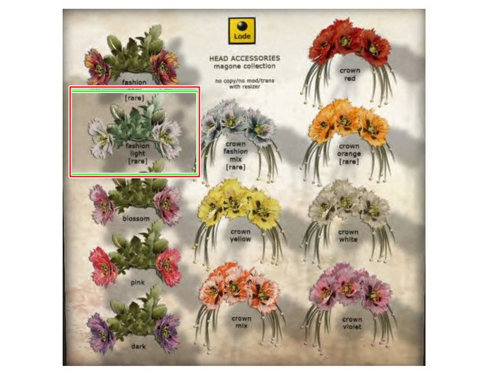 *LODE* Head Accessory - Magone II [fashion light] RARE