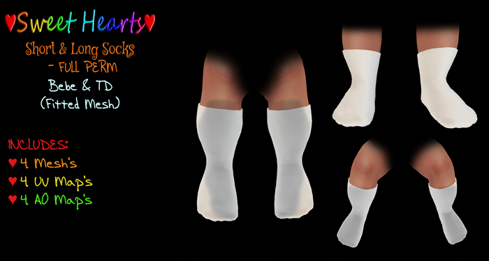 {SH} Socks (Bebe & TD Fitted)