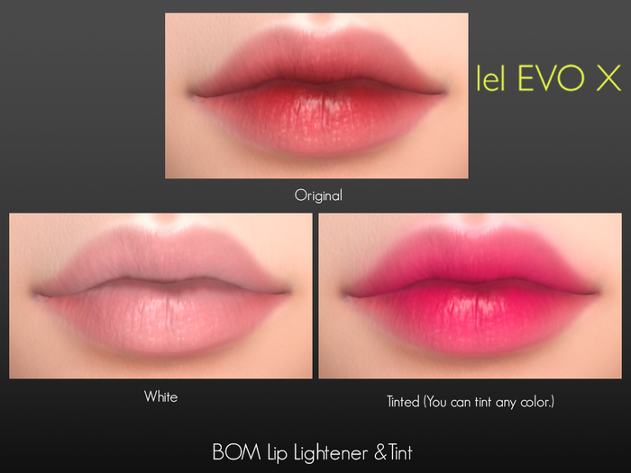 Sassyphur's Lelutka Evo X & AK ADVX Lip Lighten & Tint