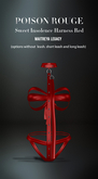 POISON ROUGE Sweet Insolence Harness Red