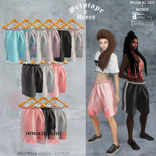 G+R Hollywood Shorts - FATPACK