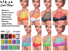 [CT] Sport Top - Hud 15 Colors - Alice - Altamura - Eve - Ebody - Slink - Belleza - Maitreya - Legacy DEMO