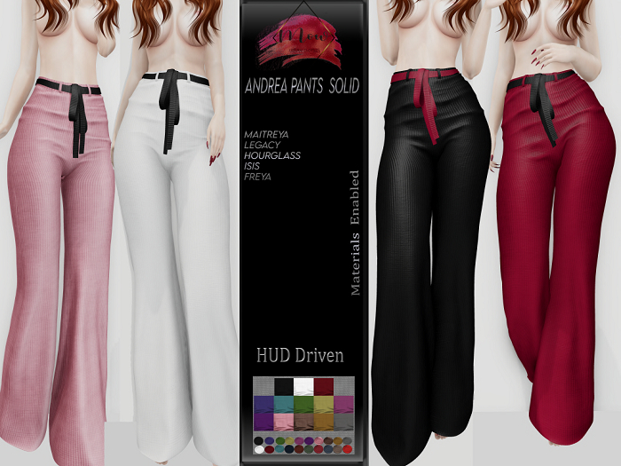 [Mow] Andrea Pants SOLIDS [ADD ME]