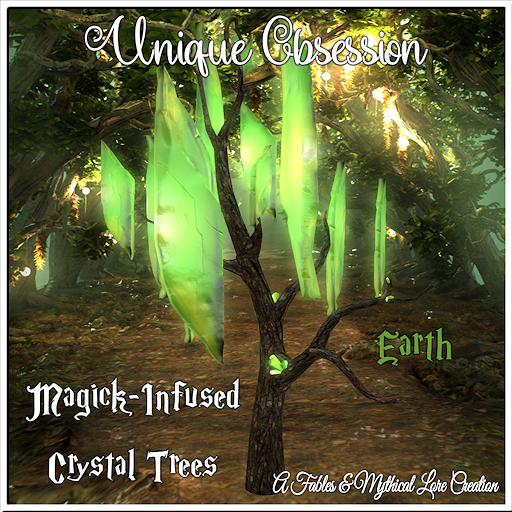 [UO]-Magick Infused Crystal Tree-Earth